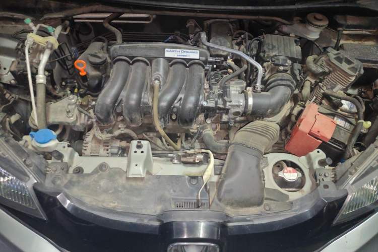Used Honda Fit 2014 1.5L LX CVT Comfort Model Engine Bay