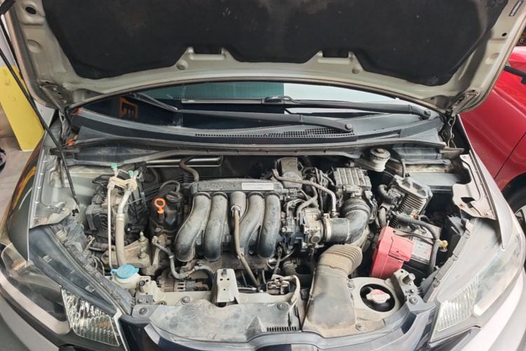 Used Honda Fit 2014 1.5L LX CVT Comfort Model Engine Bay
