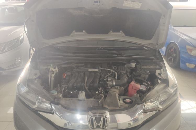 Used Honda Fit 2014 1.5L LX CVT Comfort Model Engine Bay