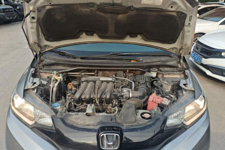 Used Honda Fit 2014 1.5L LX CVT Comfort Model Engine Bay