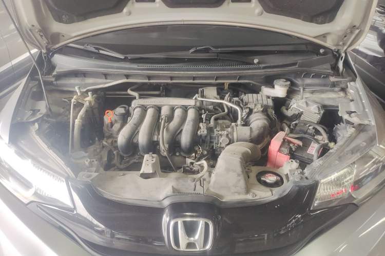 Used Honda Fit 2014 1.5L LX CVT Comfort Model Engine Bay