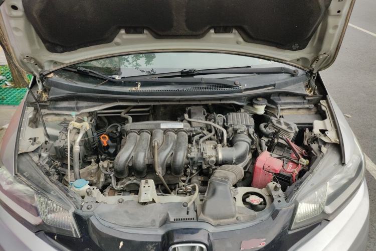 Used Honda Fit 2014 1.5L LX CVT Comfort Model Engine Bay