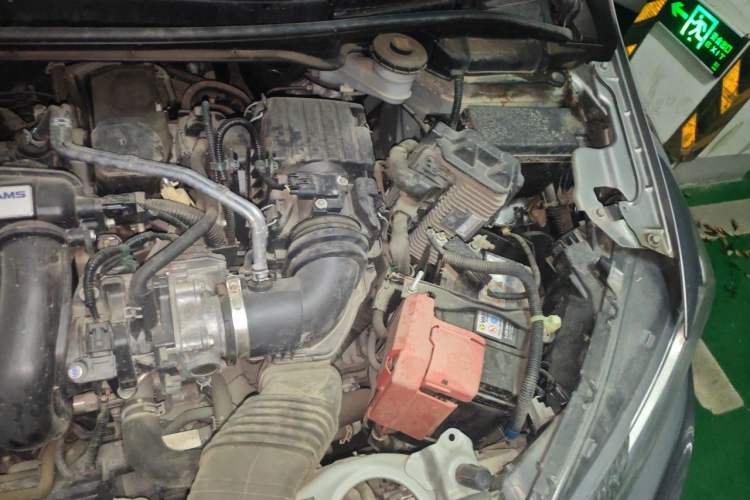 Used Honda Fit 2014 1.5L LX CVT Comfort Model Engine Bay Left
