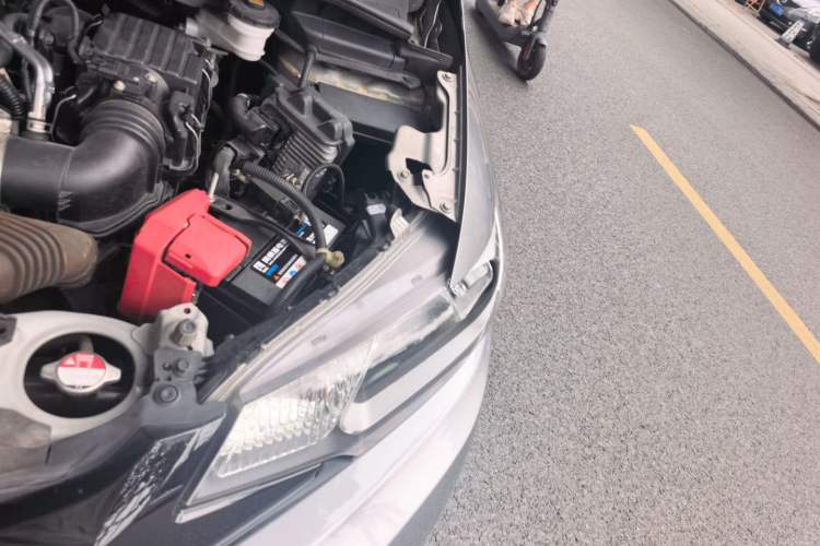 Used Honda Fit 2014 1.5L LX CVT Comfort Model Engine Bay Left