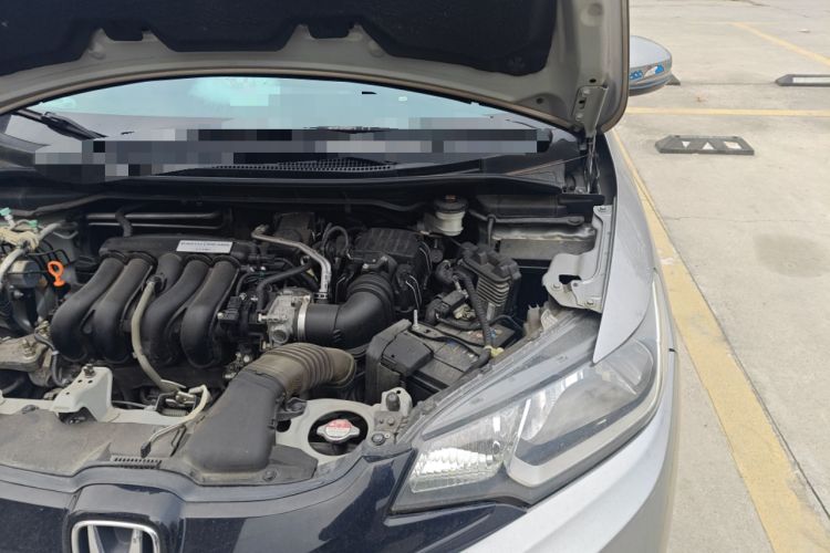 Used Honda Fit 2014 1.5L LX CVT Comfort Model Engine Bay Left