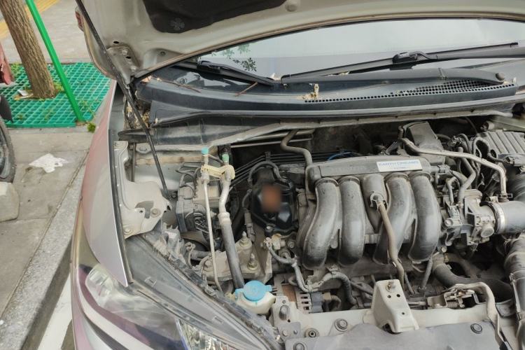 Used Honda Fit 2014 1.5L LX CVT Comfort Model Engine Bay Right