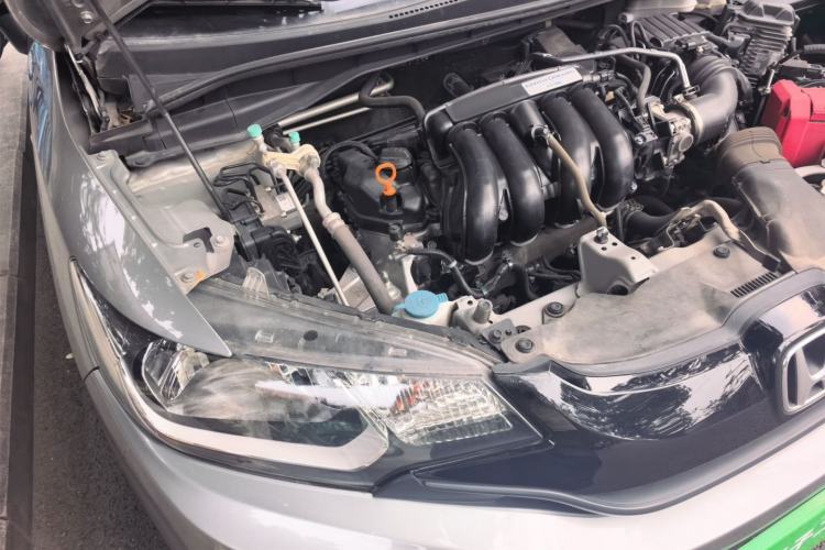 Used Honda Fit 2014 1.5L LX CVT Comfort Model Engine Bay Right