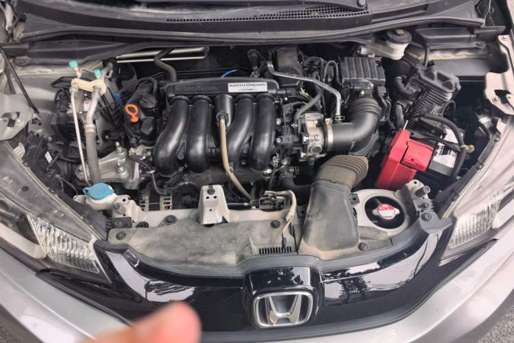 Used Honda Fit 2014 1.5L LX CVT Comfort Model Engine Bay
