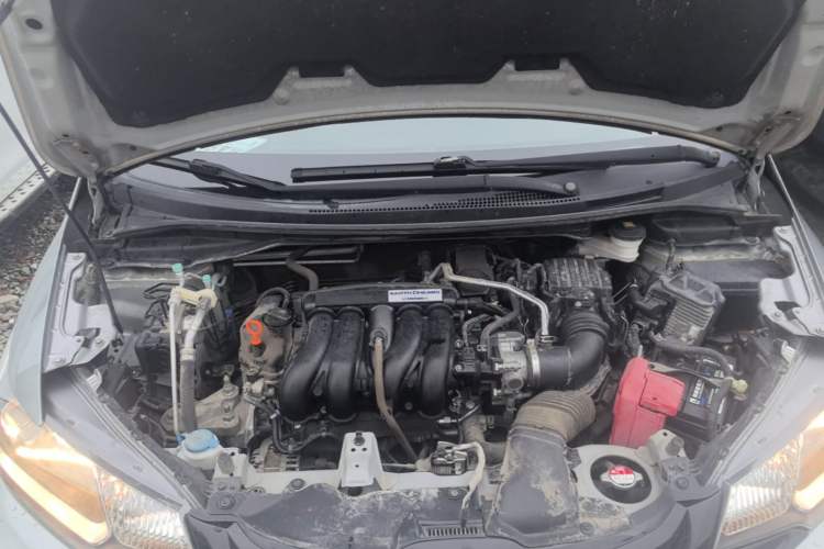 Used Honda Fit 2014 1.5L LX CVT Comfort Model Engine Bay
