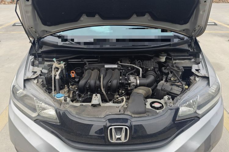 Used Honda Fit 2014 1.5L LX CVT Comfort Model Engine Bay