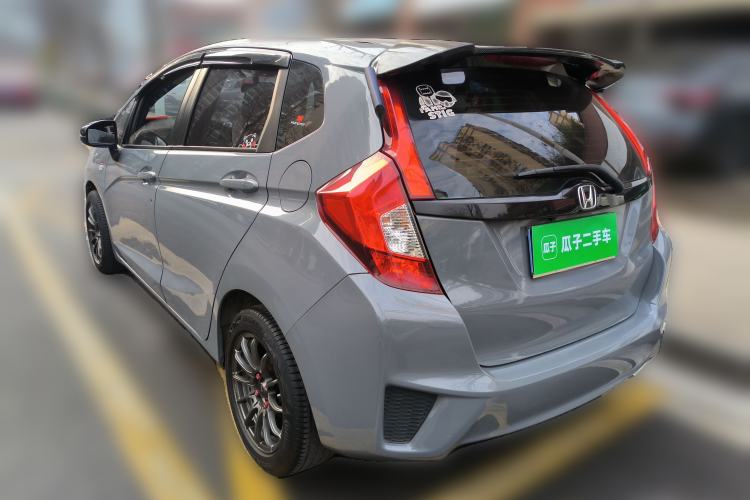 Used Honda Fit 2014 1.5L LX CVT Comfort Model Rear Left 45 Deg
