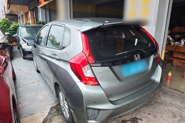 Used Honda Fit 2014 1.5L LX CVT Comfort Model Rear Left 45 Deg