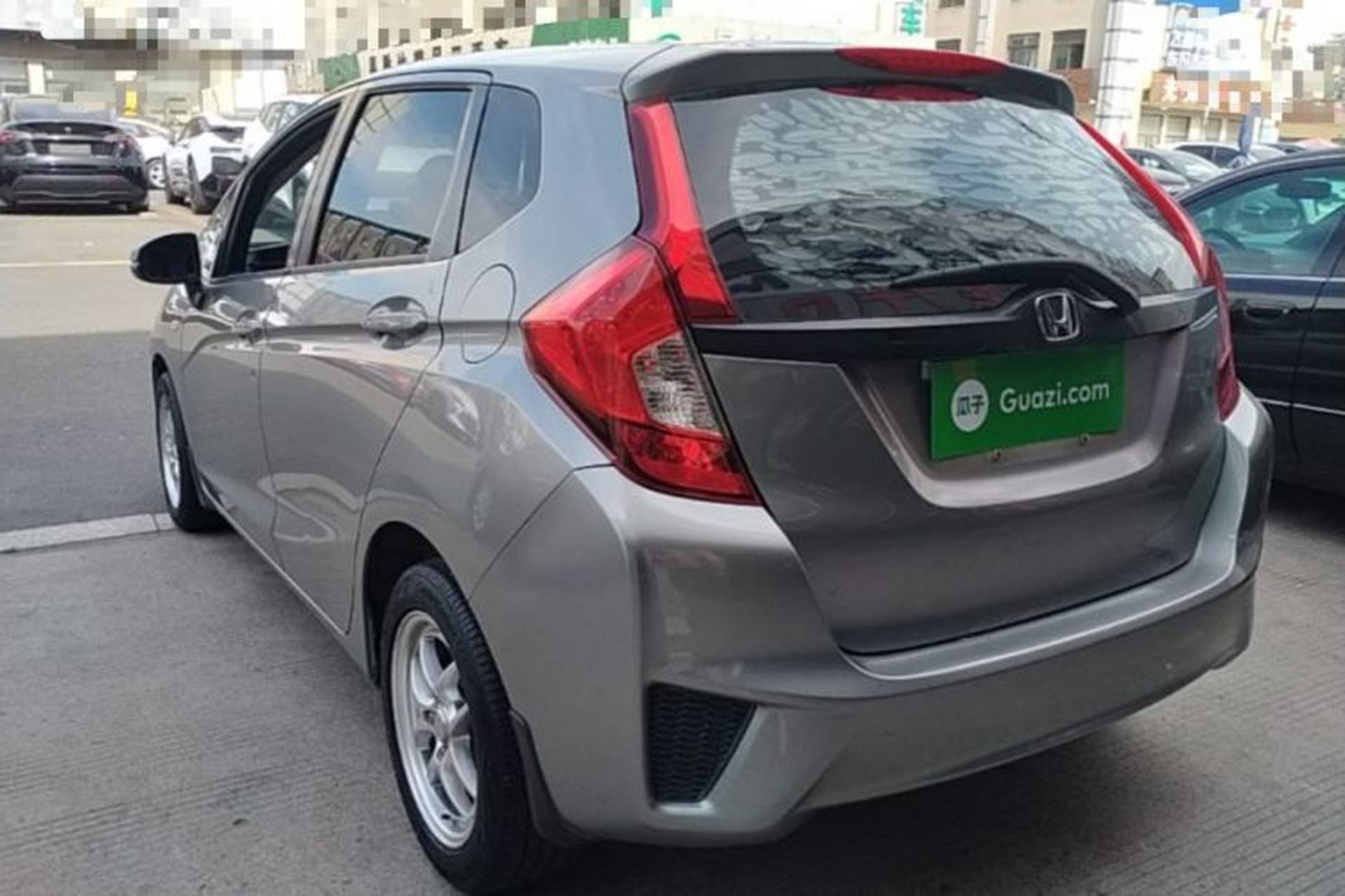 Used Honda Fit 2014 1.5L LX Manual Comfort Model Rear Left 45 Deg
