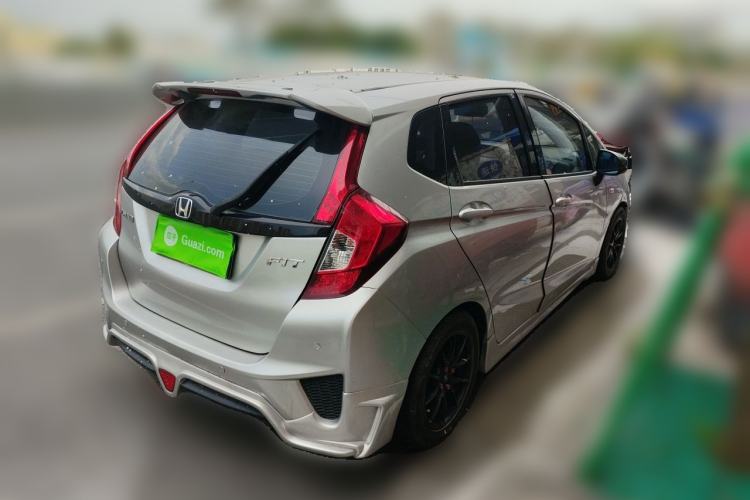Used Honda Fit 2014 1.5L LX CVT Comfort Model Rear Right 45 Deg