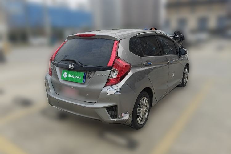 Used Honda Fit 2014 1.5L LX CVT Comfort Model Rear Right 45 Deg