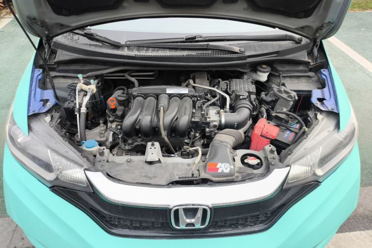 Used Honda Fit 2014 1.5L LX CVT Comfort Model Engine Bay
