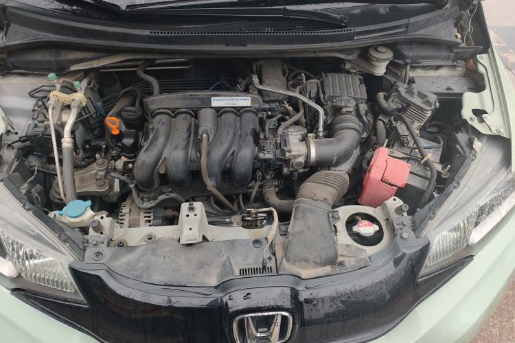 Used Honda Fit 2014 1.5L LX CVT Comfort Model Engine Bay
