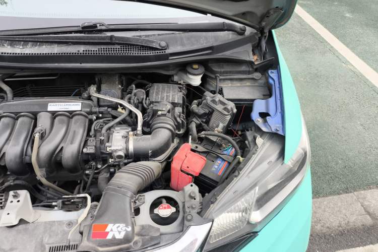 Used Honda Fit 2014 1.5L LX CVT Comfort Model Engine Bay Left