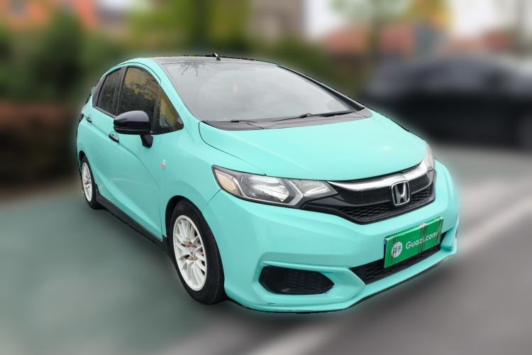 Used Honda Fit 2014 1.5L LX CVT Comfort Model Front Right 45 Deg