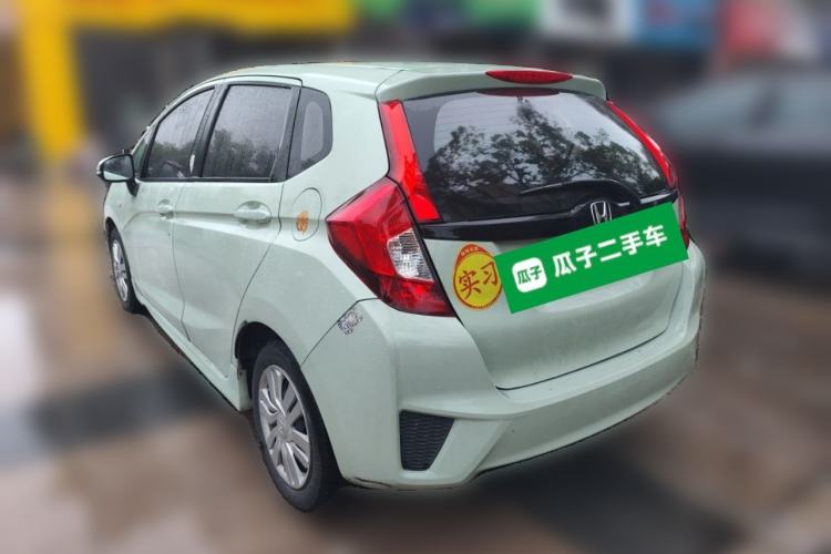 Used Honda Fit 2014 1.5L LX CVT Comfort Model Rear Left 45 Deg