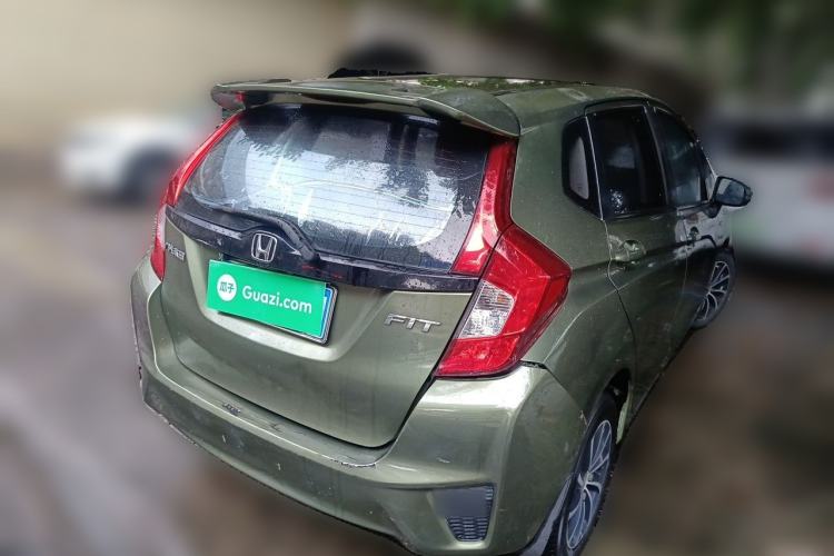 Used Honda Fit 2014 1.5L LX CVT Comfort Model Rear Right 45 Deg