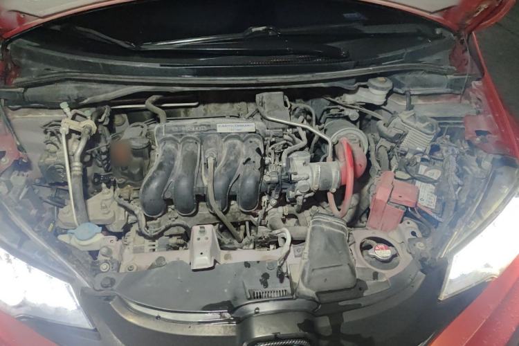 Used Honda Fit 2014 1.5L LX CVT Comfort Model Engine Bay