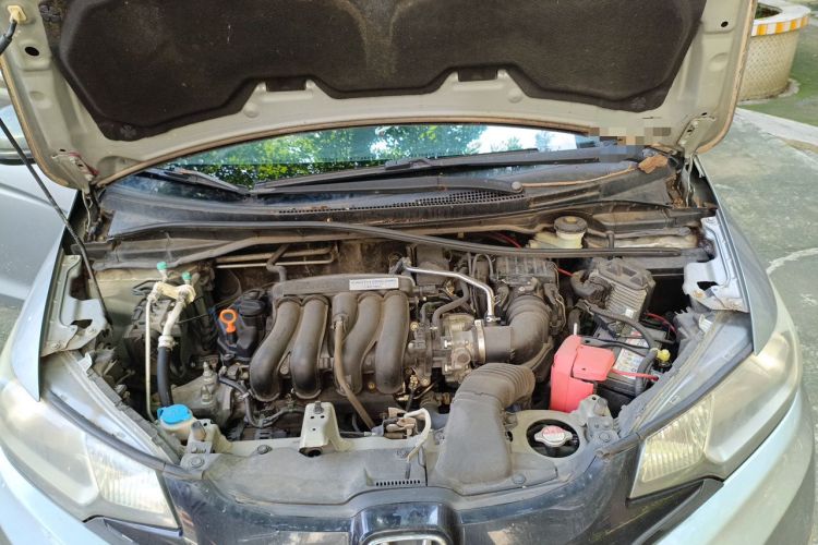 Used Honda Fit 2014 1.5L LX CVT Comfort Model Engine Bay