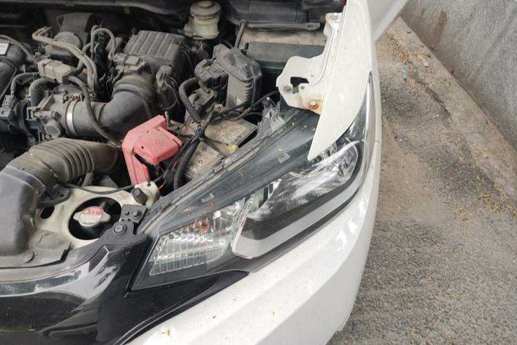 Used Honda Fit 2014 1.5L LX CVT Comfort Model Engine Bay Left