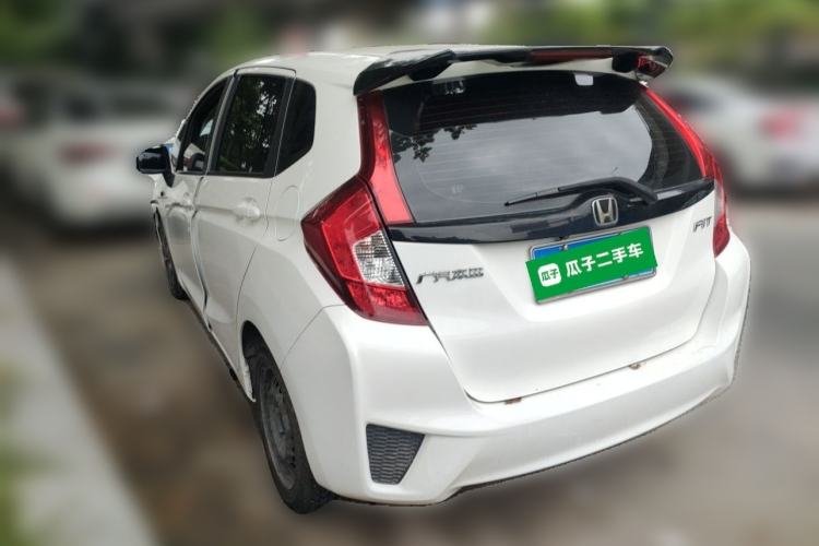 Used Honda Fit 2014 1.5L LX CVT Comfort Model Rear Left 45 Deg