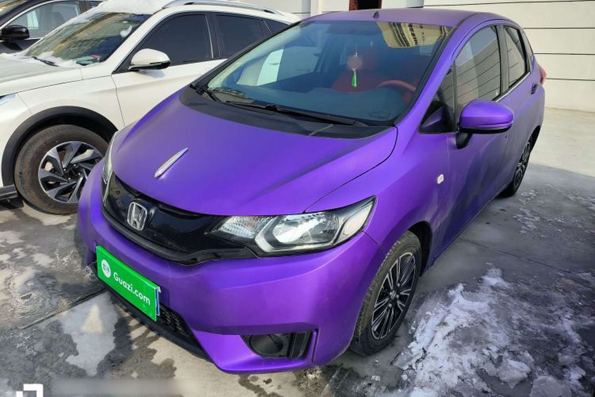 Used Honda Fit 2014 1.5L LX CVT Comfort Model Front Left 45 Deg