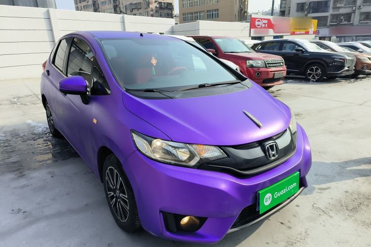 Used Honda Fit 2014 1.5L LX CVT Comfort Model Front Right 45 Deg