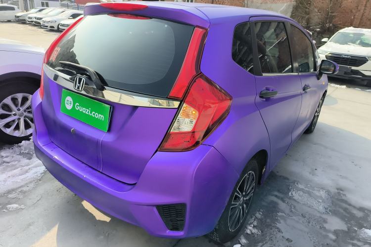 Used Honda Fit 2014 1.5L LX CVT Comfort Model Rear Right 45 Deg