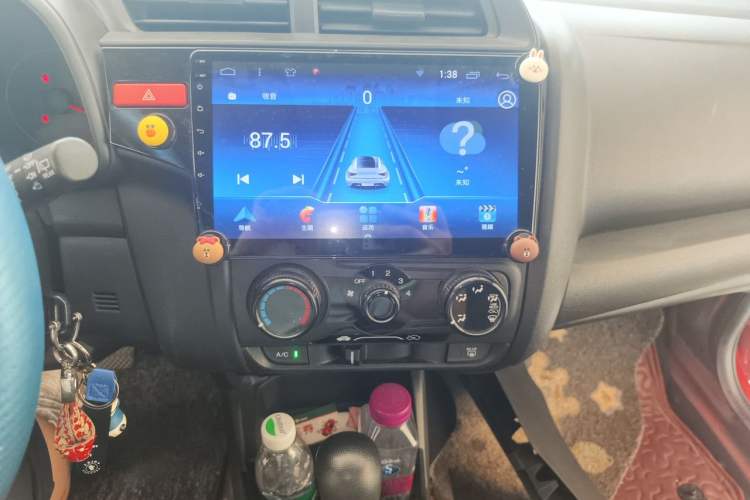 Used Honda Fit 2014 1.5L LX CVT Comfort Model Audio And AC Panel