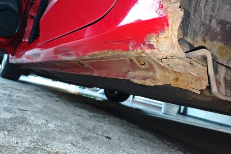 Used Honda Fit 2014 1.5L SE CVT Fashion Model Chassis Rear Left
