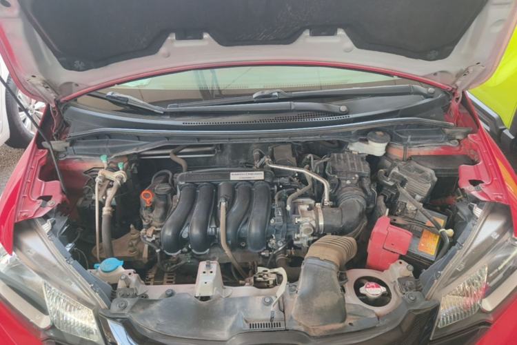 Used Honda Fit 2014 1.5L LX CVT Comfort Model Engine Bay