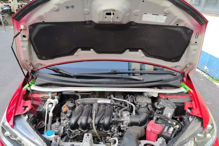 Used Honda Fit 2014 1.5L EX CVT Elite Model Engine Bay