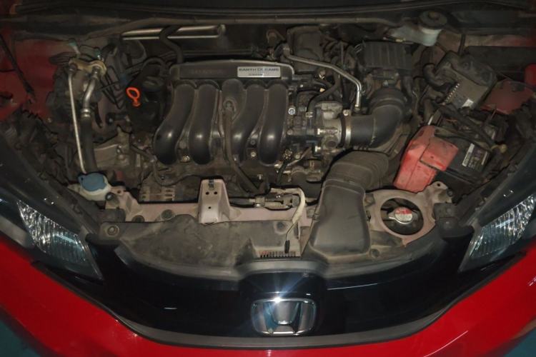 Used Honda Fit 2014 1.5L LX CVT Comfort Model Engine Bay