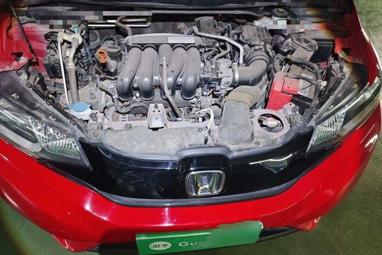 Used Honda Fit 2014 1.5L LX CVT Comfort Model Engine Bay