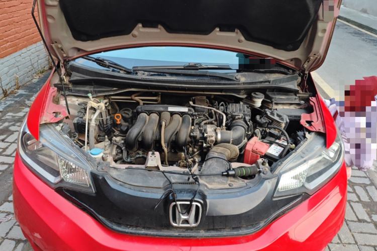 Used Honda Fit 2014 1.5L LX Manual Comfort Model Engine Bay