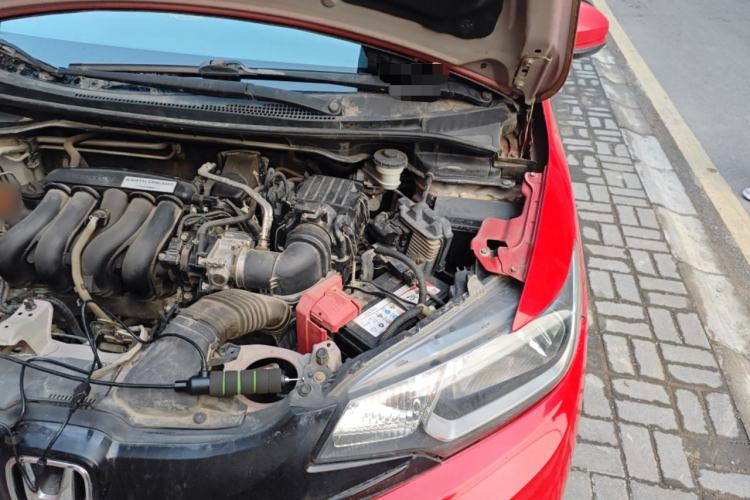 Used Honda Fit 2014 1.5L LX Manual Comfort Model Engine Bay Left