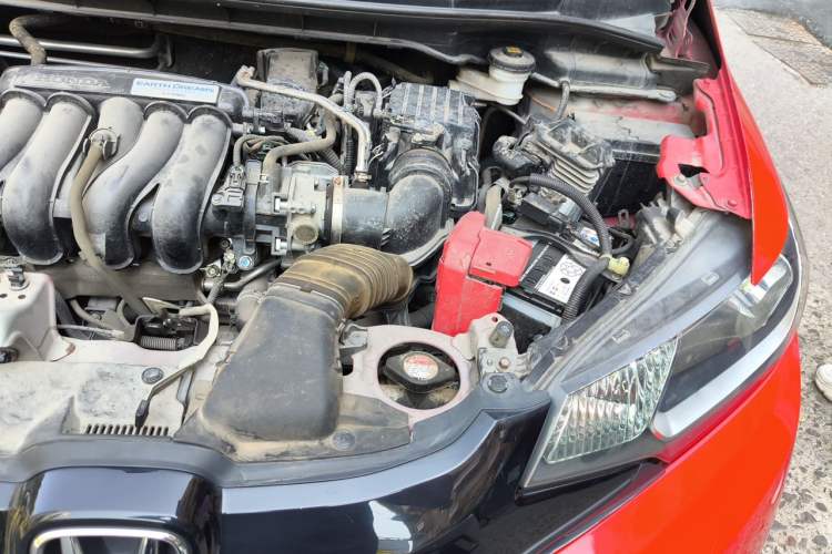 Used Honda Fit 2014 1.5L LX CVT Comfort Model Engine Bay Left