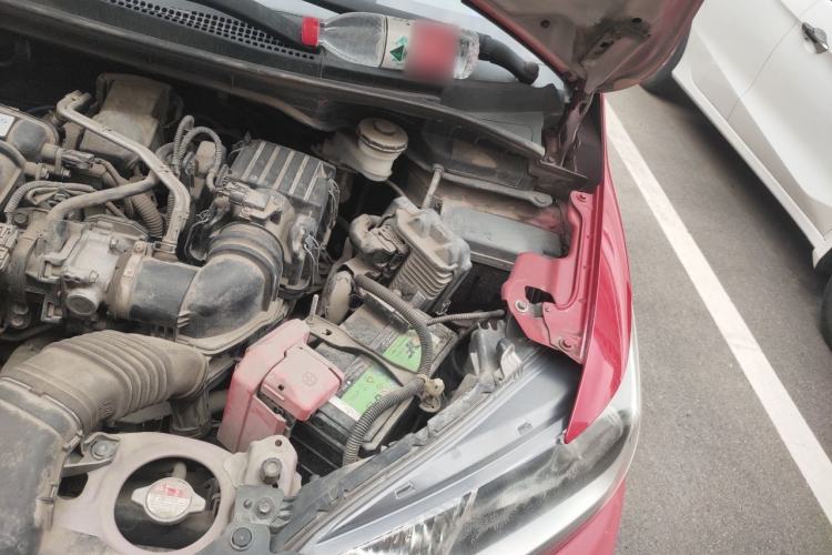 Used Honda Fit 2014 1.5L LX CVT Comfort Model Engine Bay Left
