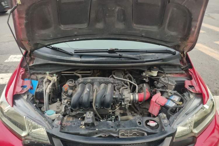 Used Honda Fit 2014 1.5L LX CVT Comfort Model Engine Bay