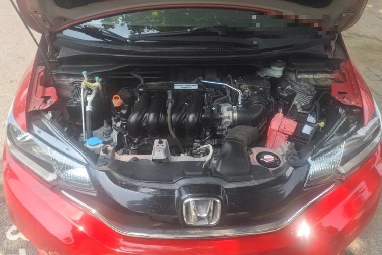 Used Honda Fit 2014 1.5L LX CVT Comfort Model Engine Bay