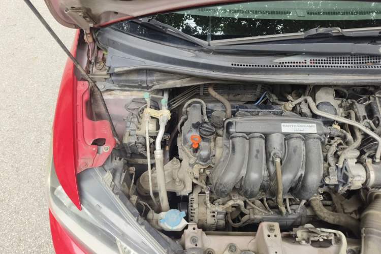 Used Honda Fit 2014 1.5L LX CVT Comfort Model Engine Bay Right