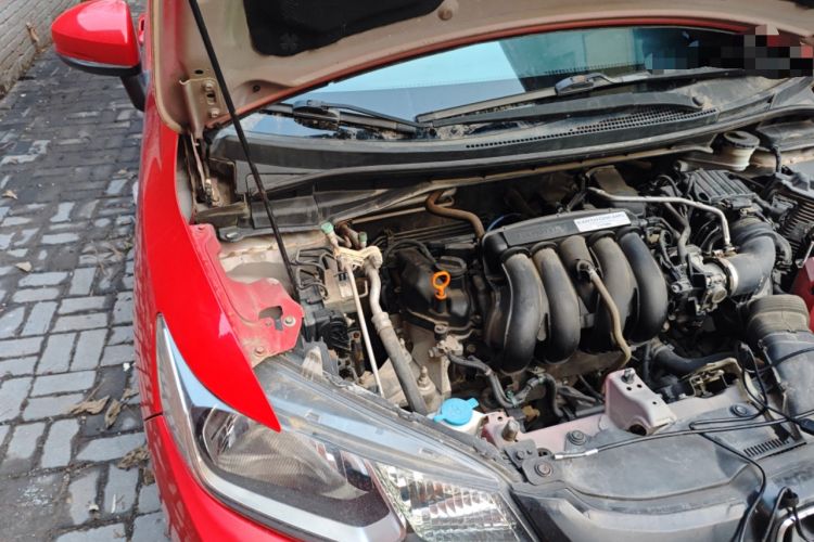 Used Honda Fit 2014 1.5L LX Manual Comfort Model Engine Bay Right