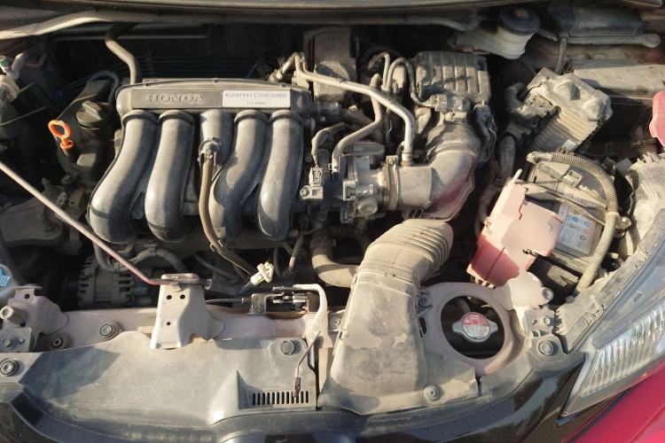 Used Honda Fit 2014 1.5L LX CVT Comfort Model Engine Bay