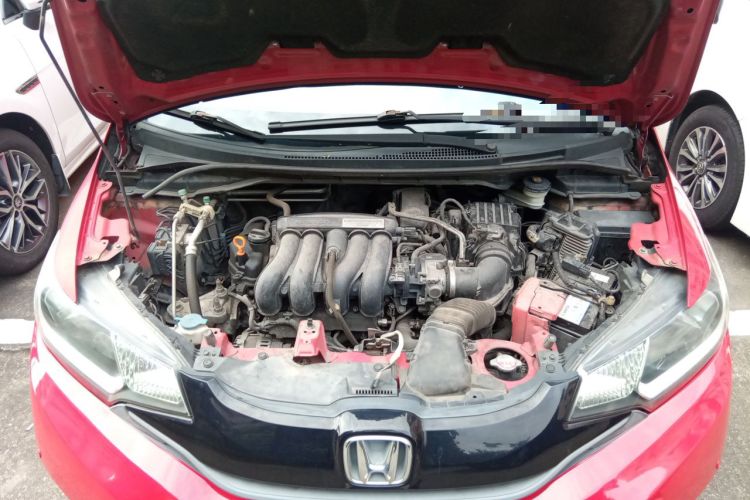 Used Honda Fit 2014 1.5L LX CVT Comfort Model Engine Bay