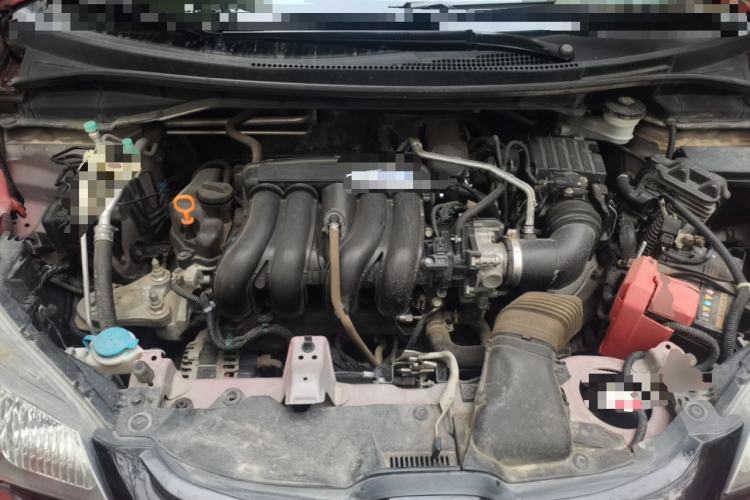 Used Honda Fit 2014 1.5L LX CVT Comfort Model Engine Bay