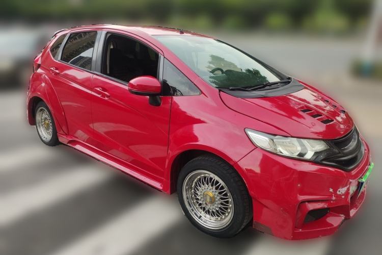 Used Honda Fit 2014 1.5L LX CVT Comfort Model Front Right 45 Deg